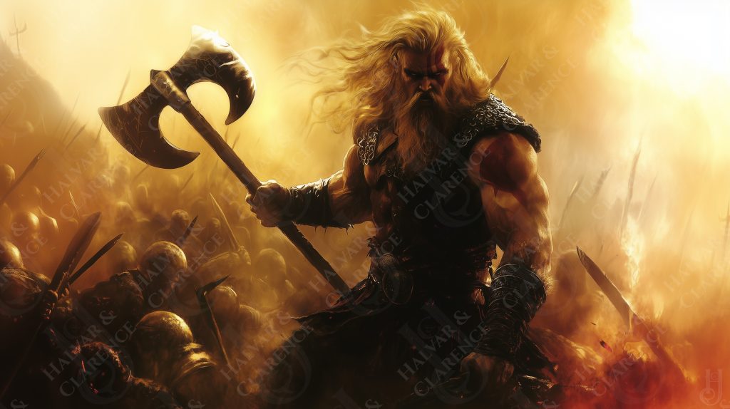 Barbarian melee desktop water