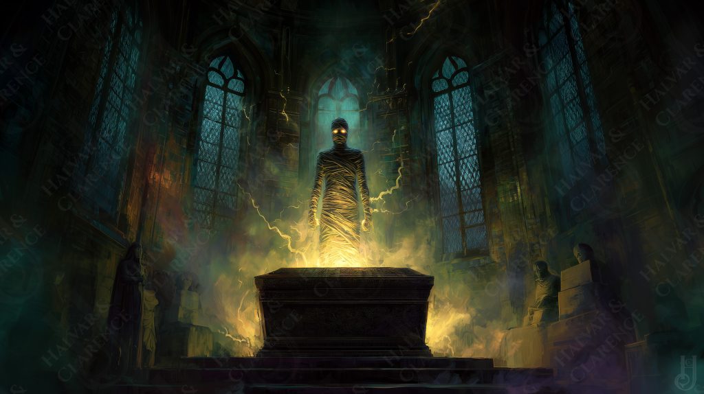 Mummy crypt dt water